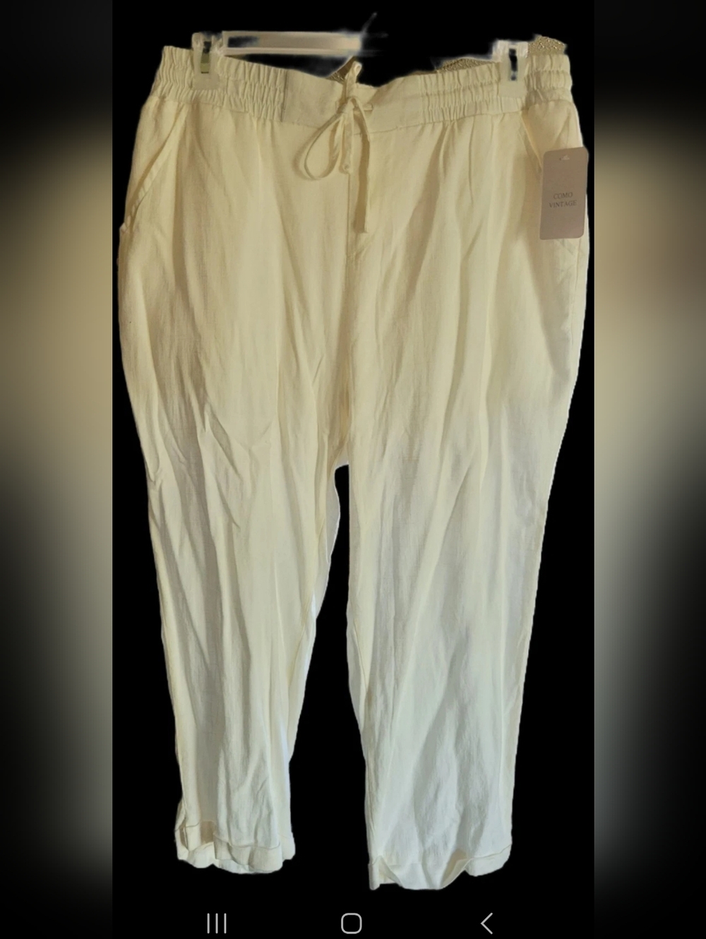 Brand New! Como Vintage Women's Capris Size XL